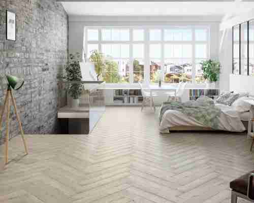 Керамогранит Paradyz Herrera Bianco напольная 89,8х14,8